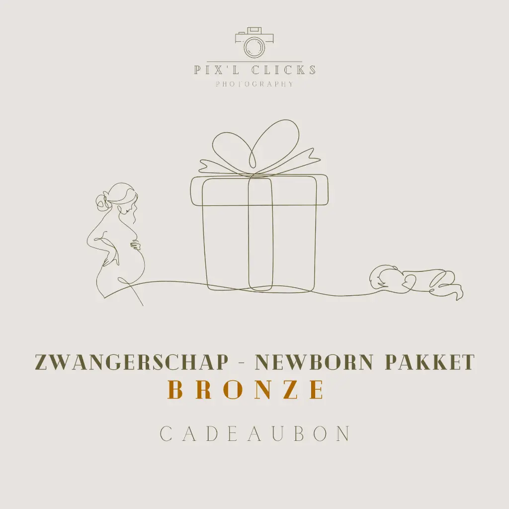 Cadeaubon Zwangerschaps-/newborn pakket Bronze