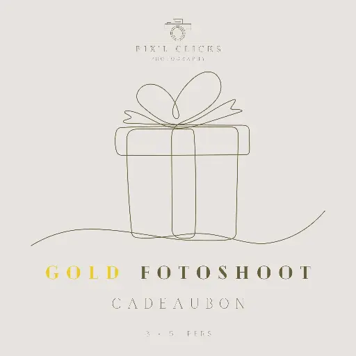 Cadeaubon Gold fotoshoot (3-5 pers)